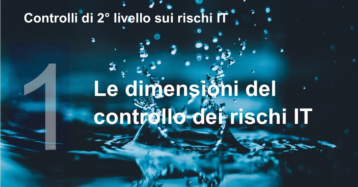 Controlli di 2° livello sui rischi IT